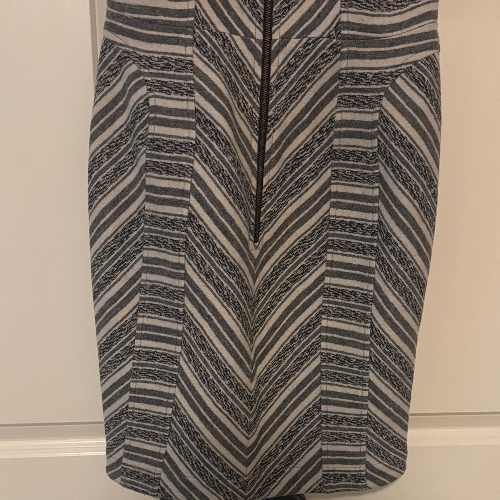 Pendleton Chevron Pattern Cold Shoulder Wool Dress - image 7